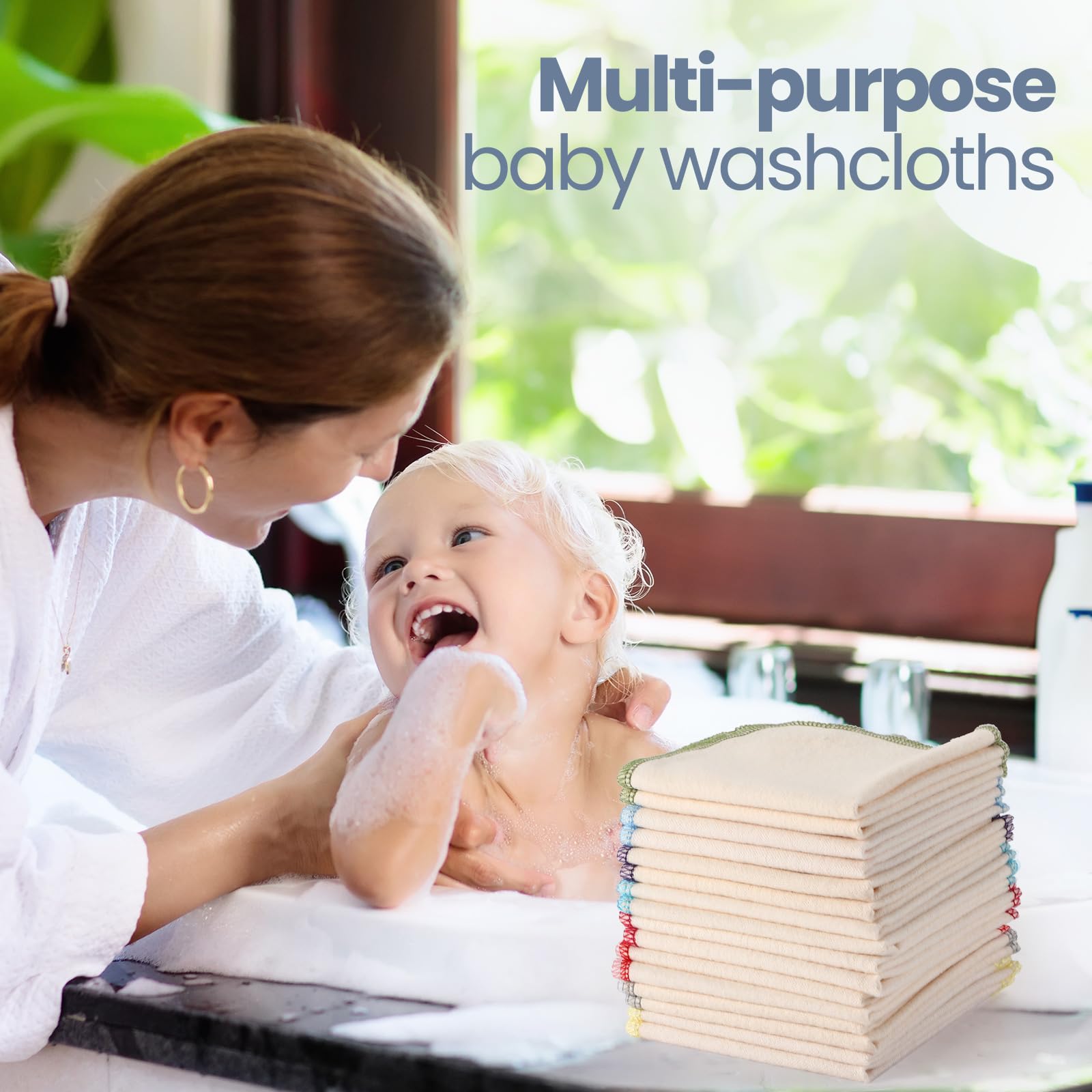 Mixweer wipes are versatile for baby care and can double as gentle facial wipes.