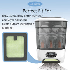 Mixzeny 4-pack HEPA filters keeps Baby Brezza setup ready for long-term use