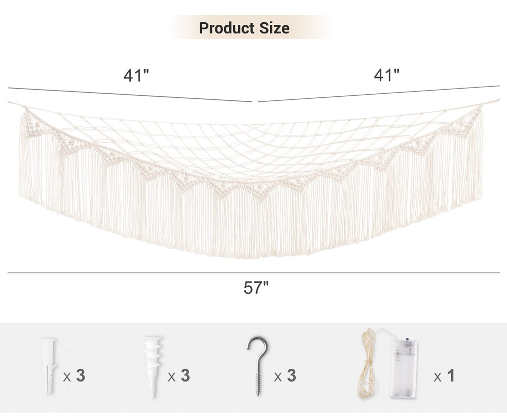 Mkono 3-meter light string creates soft night-time ambiance.