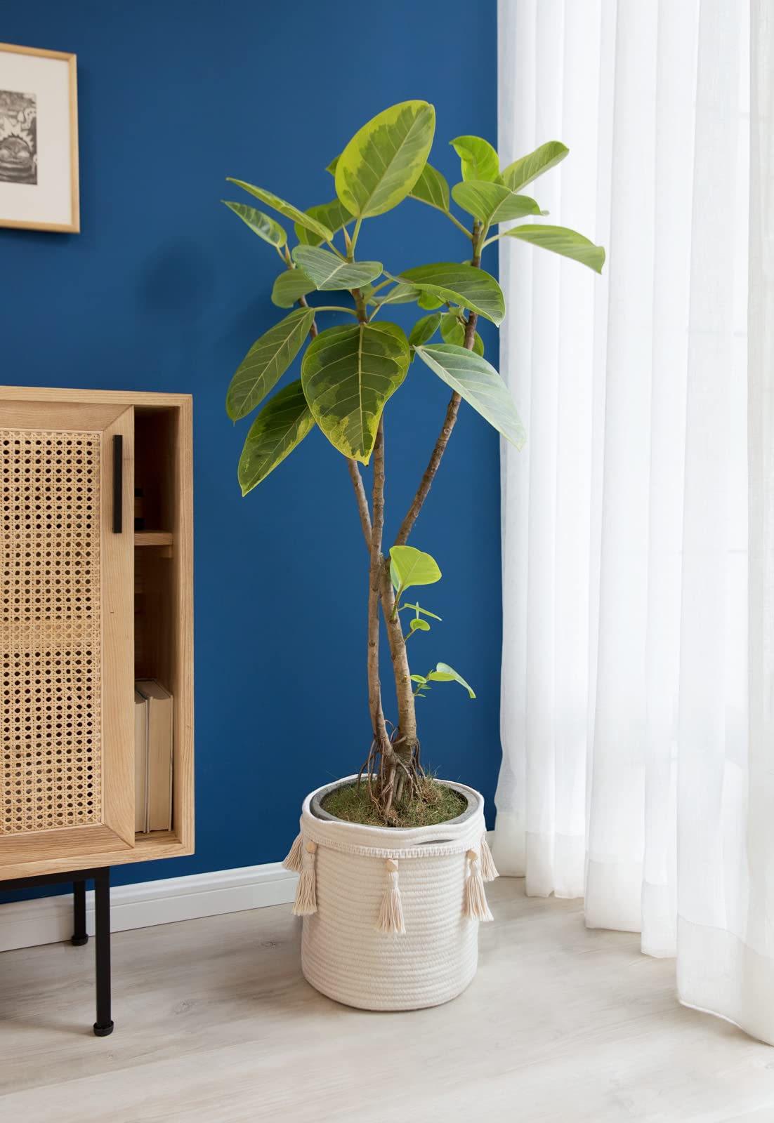 Mkono macrame basket handles detail emphasizes portability and sturdy daily use.