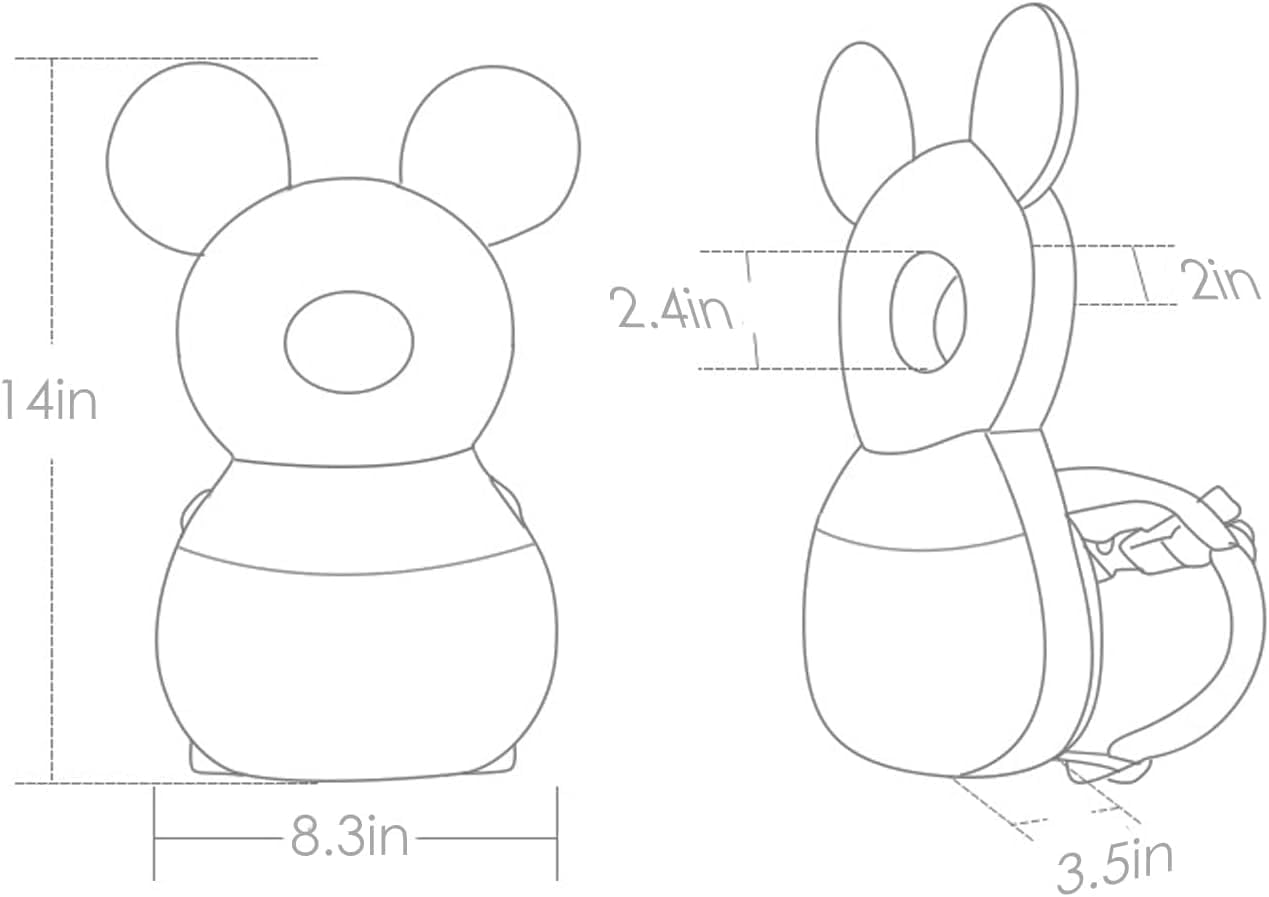 MKXPWMKS Gift-ready protection pad for babies learning to crawl or walk.