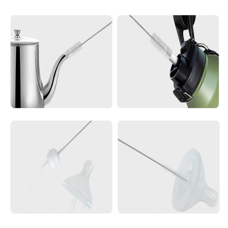 M.K ZIZZYPOP straw cleaner brush for baby cups and sippy cup cleaning