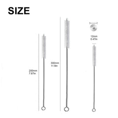 M.K ZIZZYPOP straw cleaner brush end-tip protection preventing scratches on glass and delicate straws