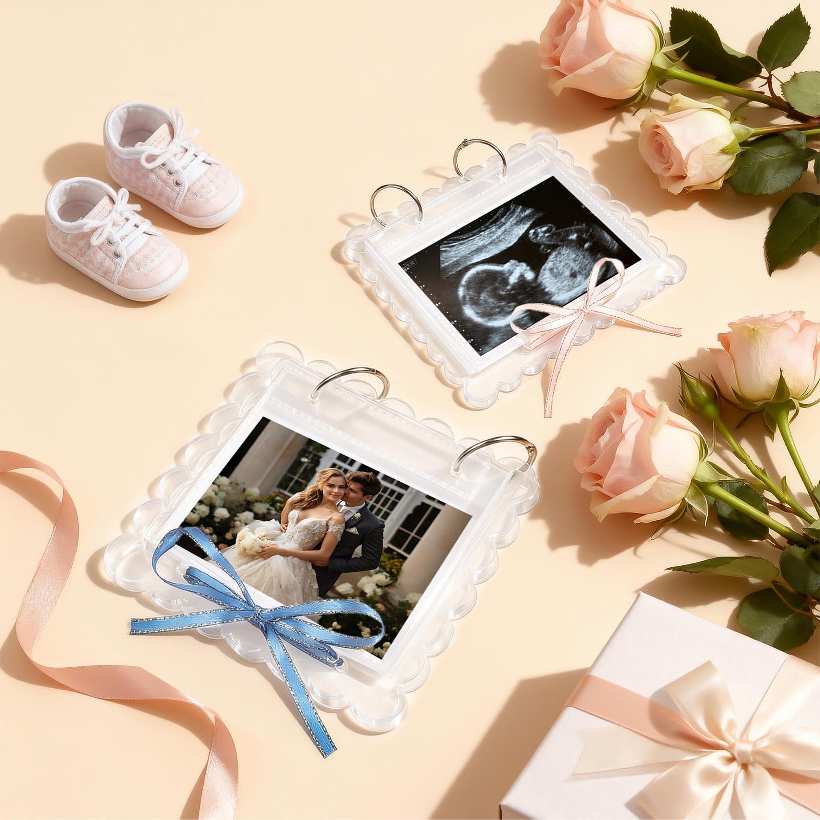 Mlatnod desktop display album suits nursery or office spaces