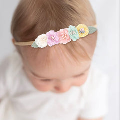 mligril baby girl flower crown headband ideal for photoshoots