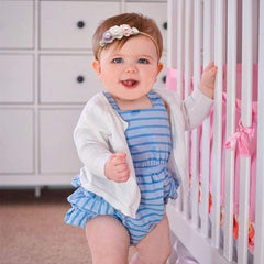 mligril floral headband set—stretchable and comfortable for 0–6 years