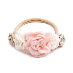 mligril 3-pack headbands with floral accents sweet gift for babies