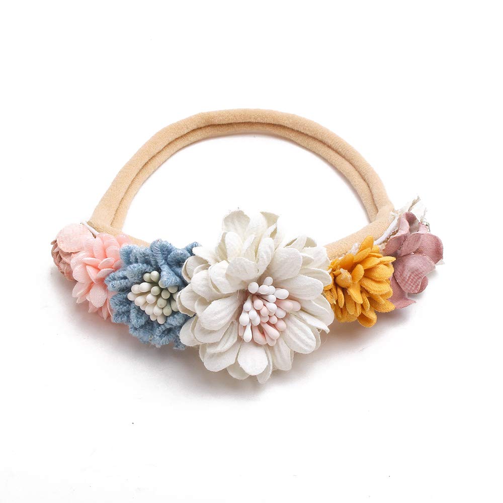 mligril handmade nylon headbands help prevent slipping on busy days