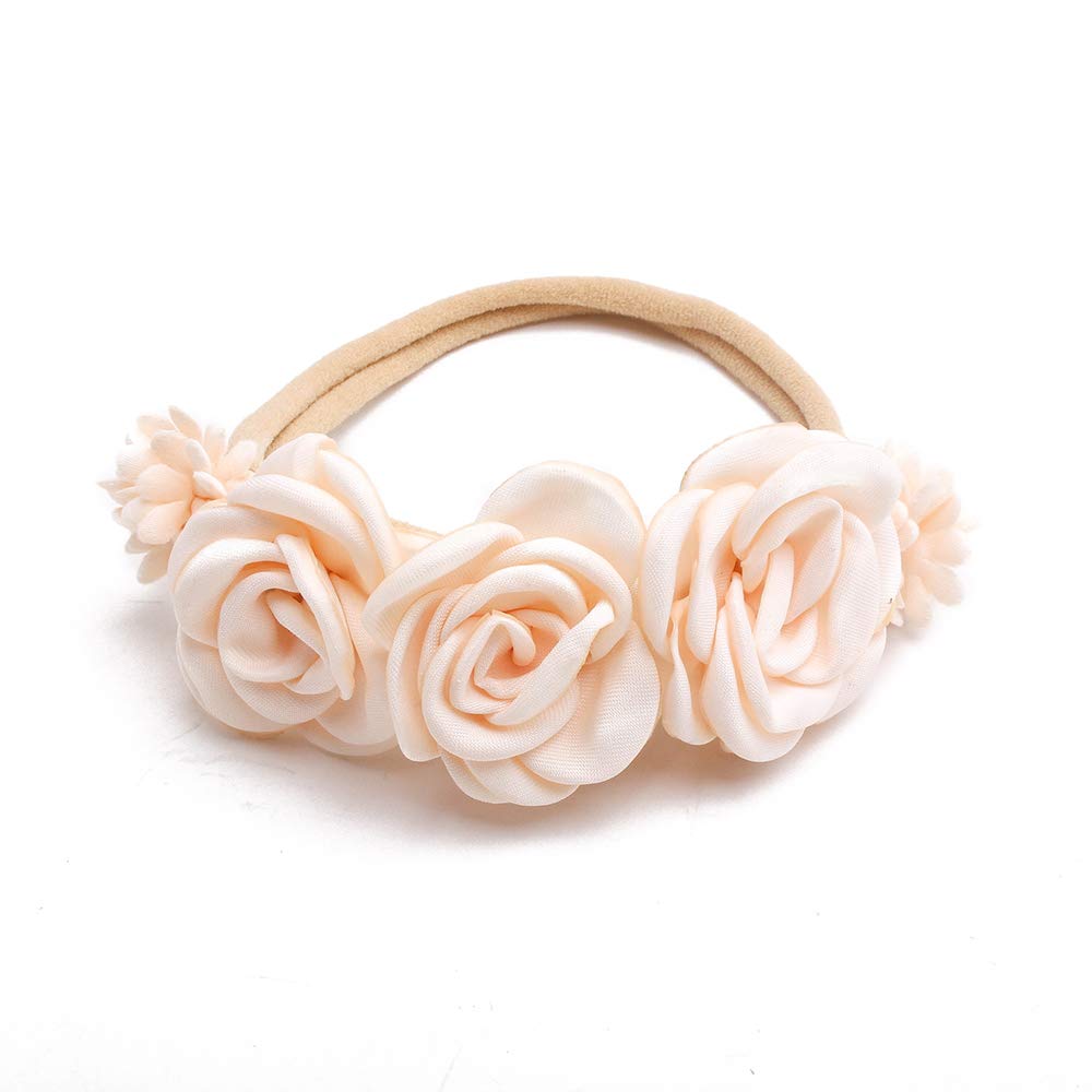 mligril elastic headband detail highlights soft nylon and comfortable all-day wear