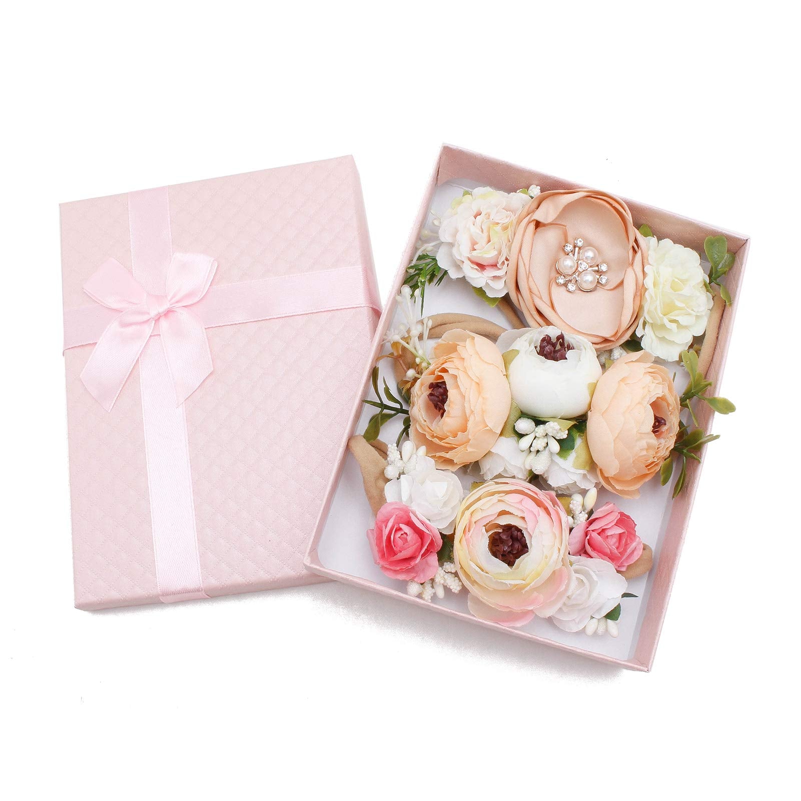 mligril floral headband collection 7: gift-ready headbands for special occasions