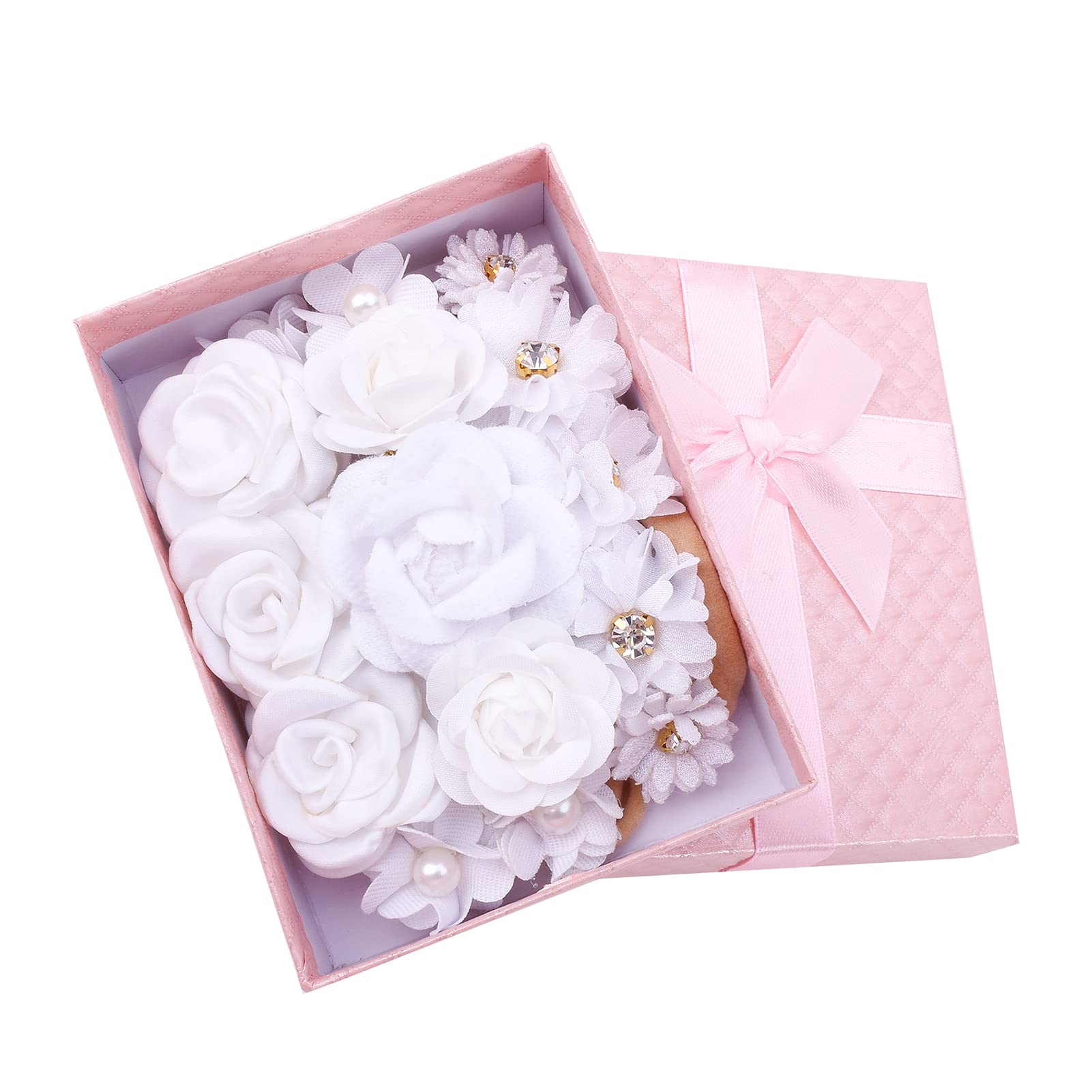 mligril floral headband coordinates easily with outfits for special occasions