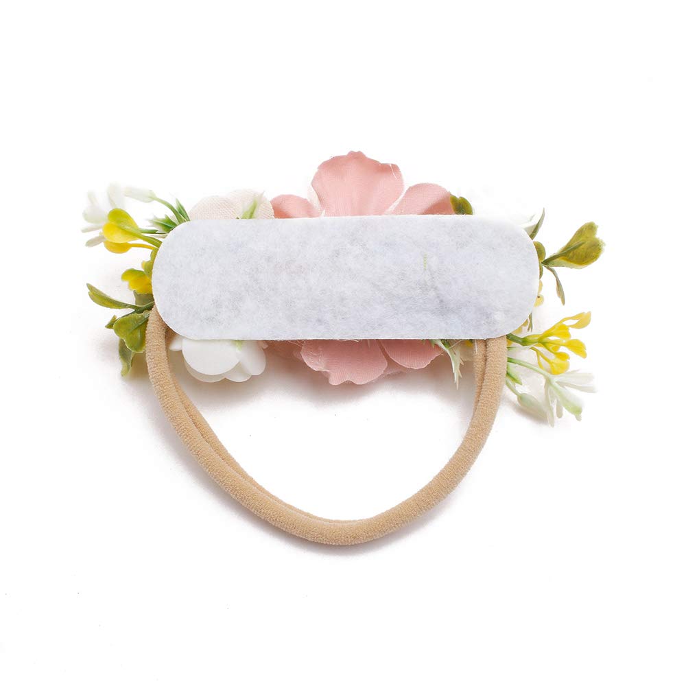 mligril flower crown for baby photo shoot adds charming detail without fuss