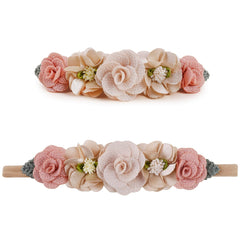 mligril headbands back cotton pad keeps skin comfortable on delicate scalps.