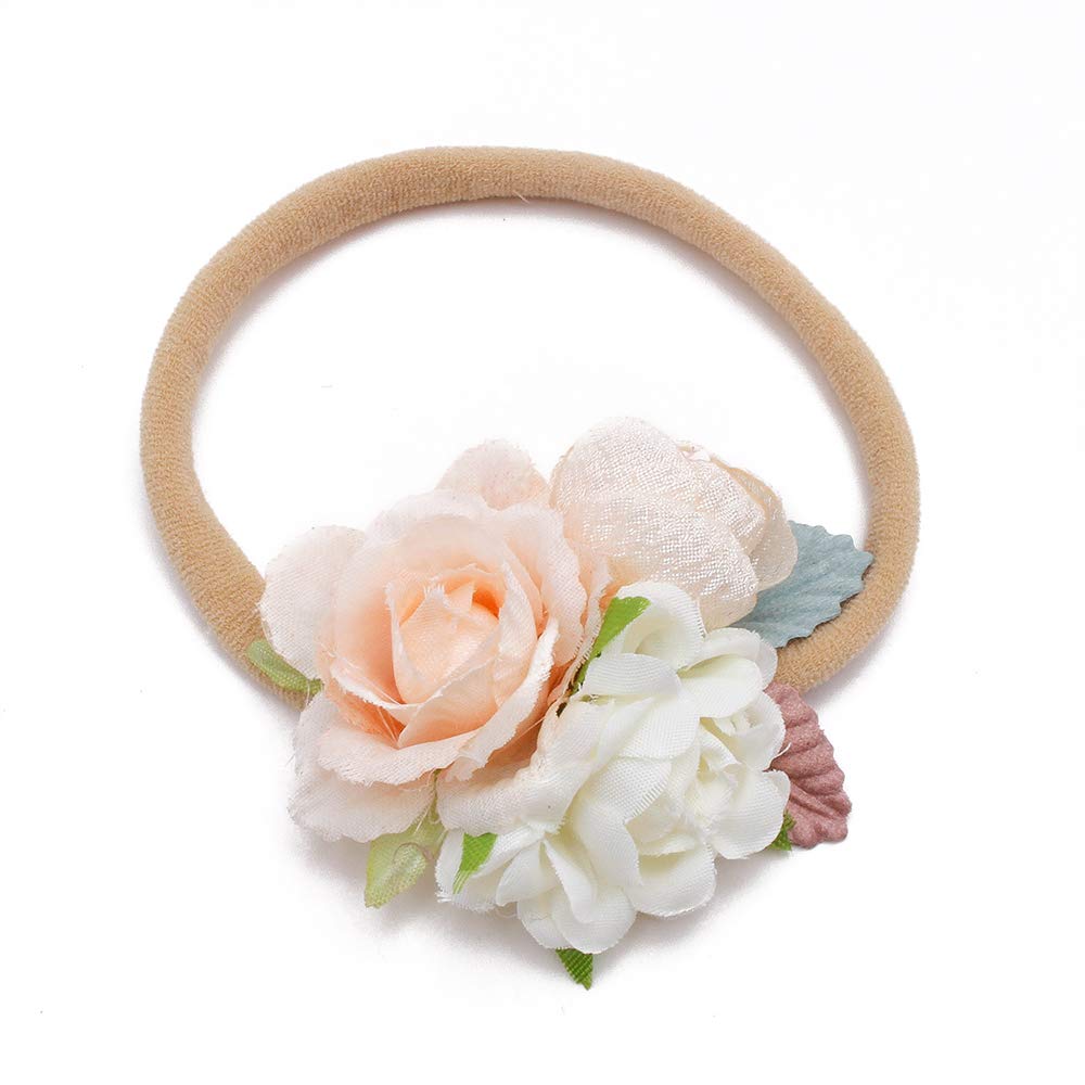 mligril newborn toddler stretchable headband demonstrates safe, comfortable wear during growth