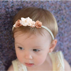 mligril nylon headband set stretchable to 12 inches for growing toddlers