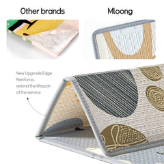 Mloong baby play mat carry bag showcased for mess-free portability.