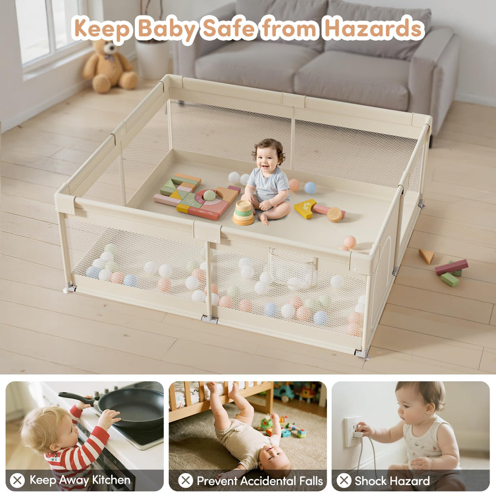 Mloong two pull rings support babies standing and exploring safely
