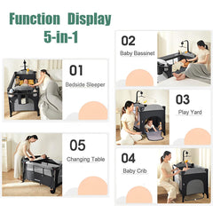 MMBABY diaper changing table with safety belt enables secure, stress-free diaper changes