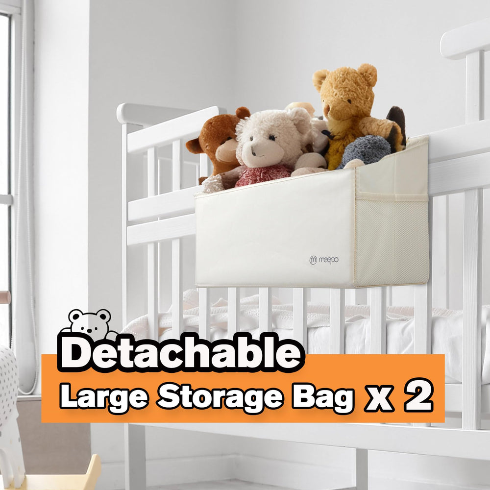 MMEEPO elastic cords securely hold stuffed animals for quick access and tidy storage.