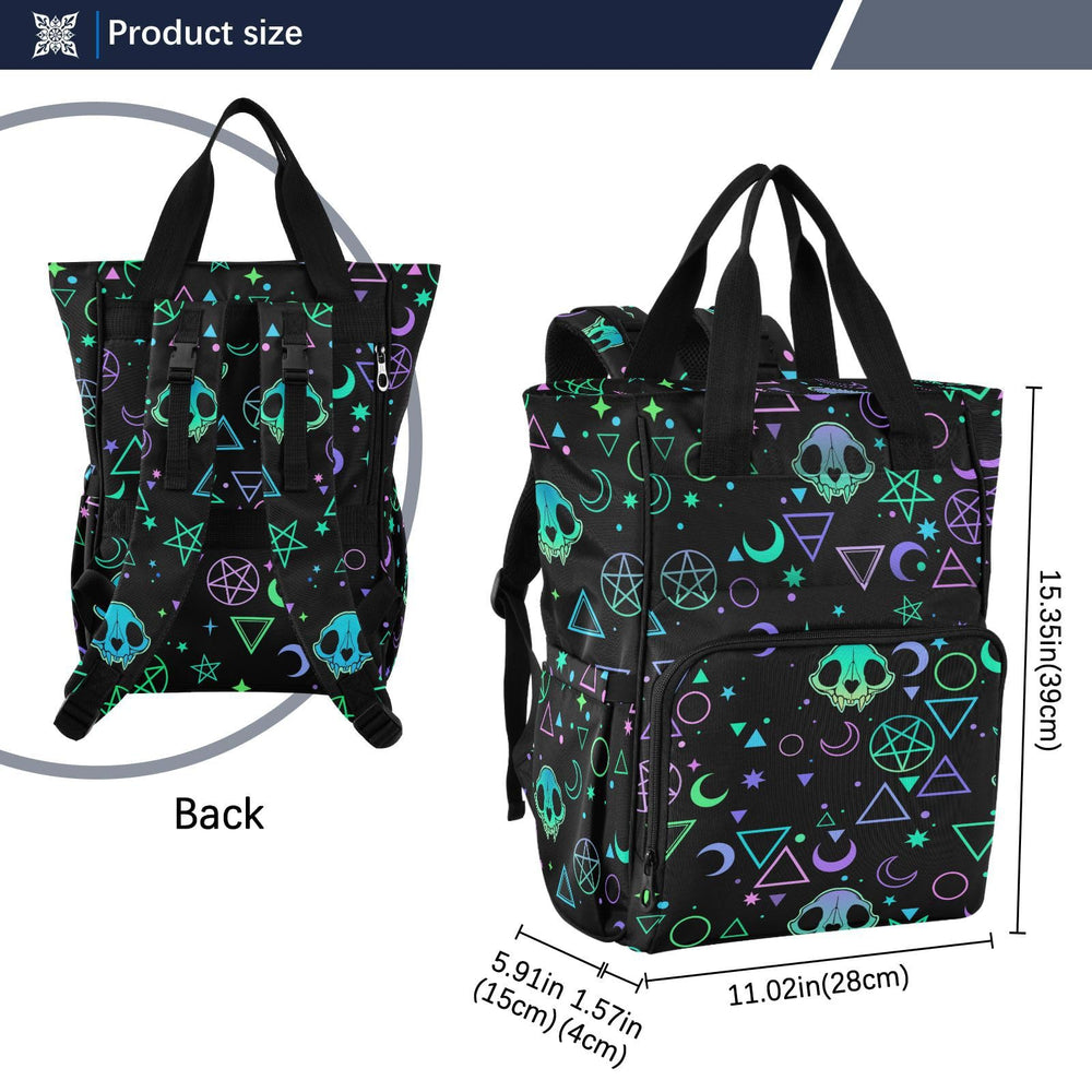 MNSRUU front-pocket-top-access for quick phone and wallet access.
