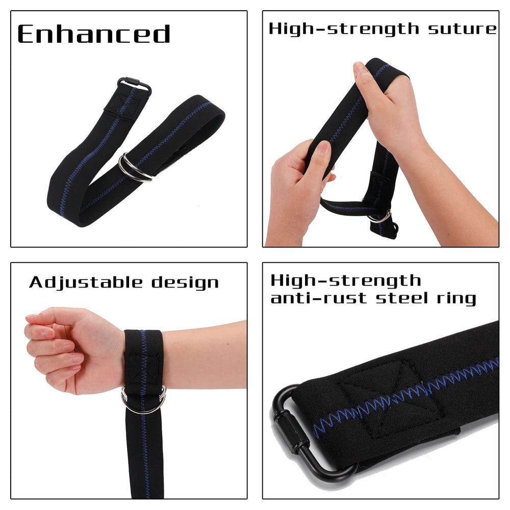 MoBearer adjustable-double-d-ring-wrist-strap fits varied wrists securely.