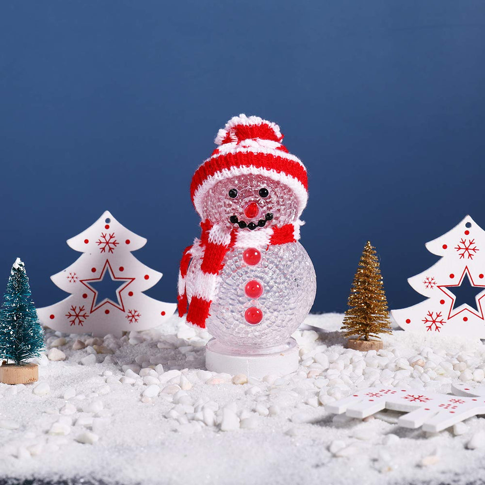 Mobestech snowman night light bedroom use adds cozy ambiance at night.