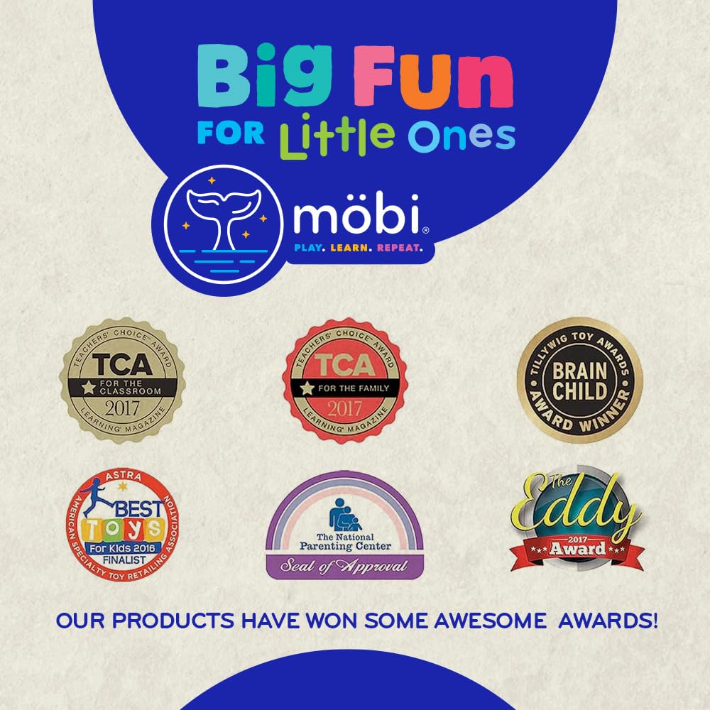 MÖBI Mobi Wigloo easy-clean silicone surface for busy families.