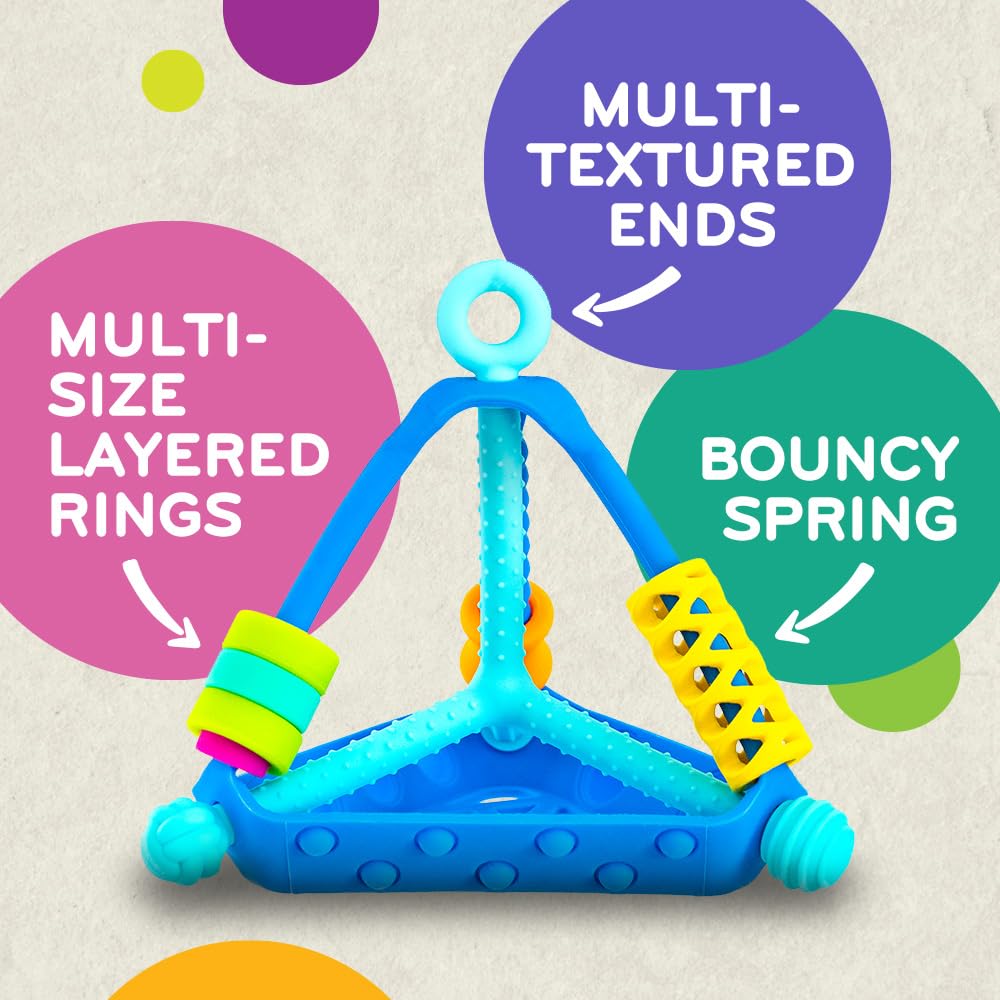 MÖBI Mobi Wigloo squish-and-bounce texture for tactile exploration.