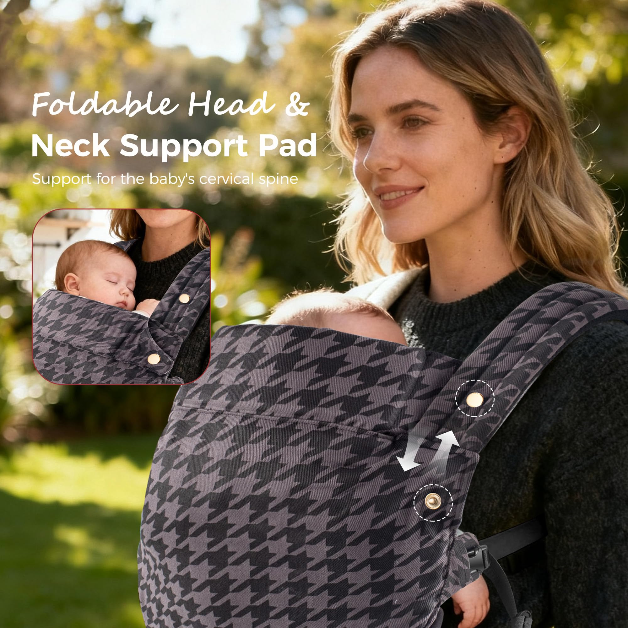 MOCKPOSE growth-ready design supports 7-40 lbs through stages.