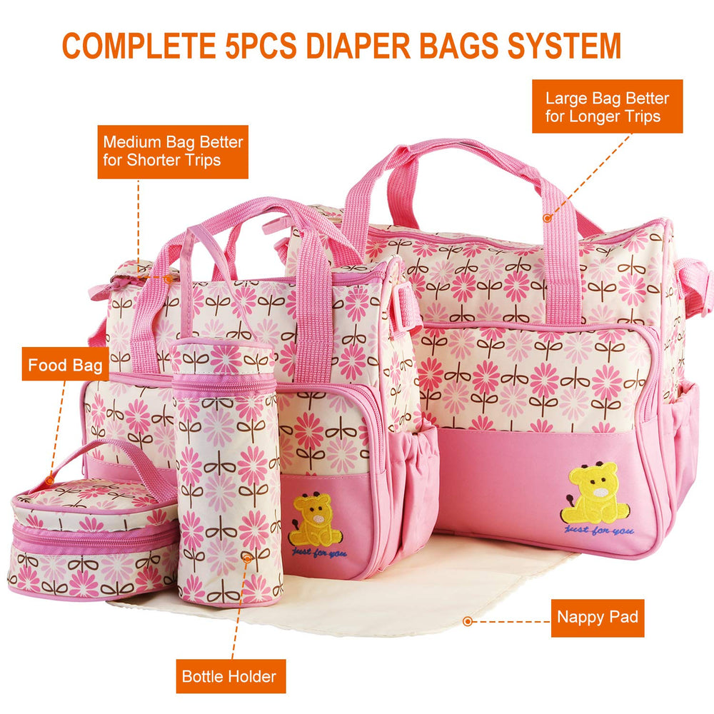 Moclever insulated bottle bag pink keeps bottles warm during outings.