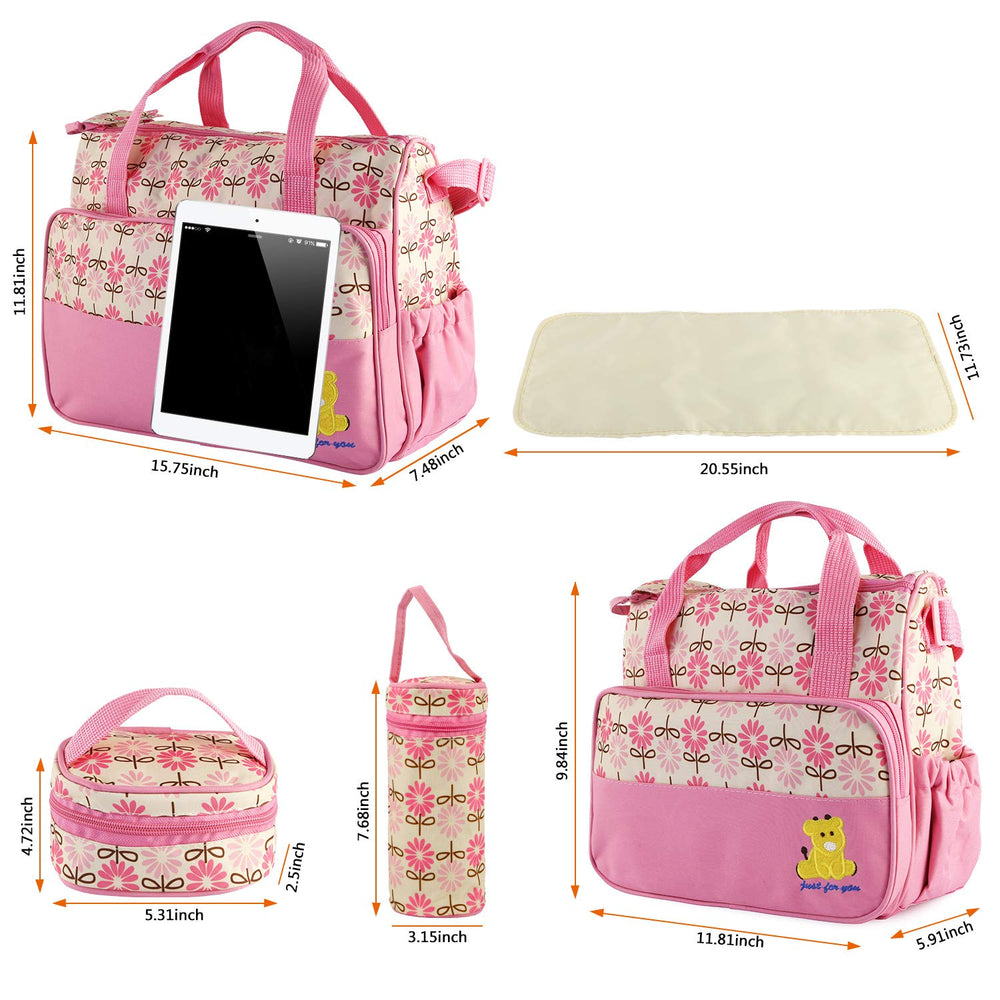 Moclever wide-open top pink design enables easy item retrieval on busy days.