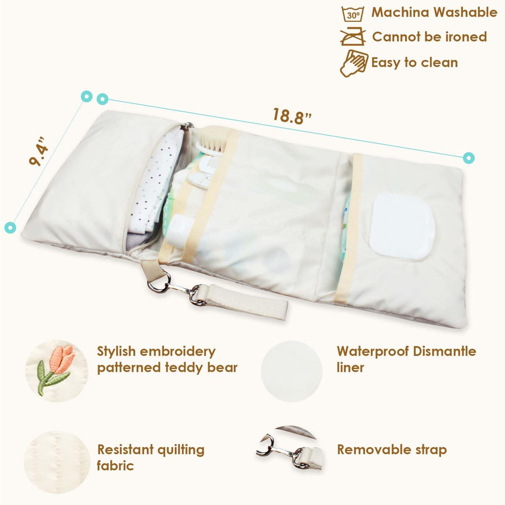 MODAKIDS foldable design allows compact storage between trips.