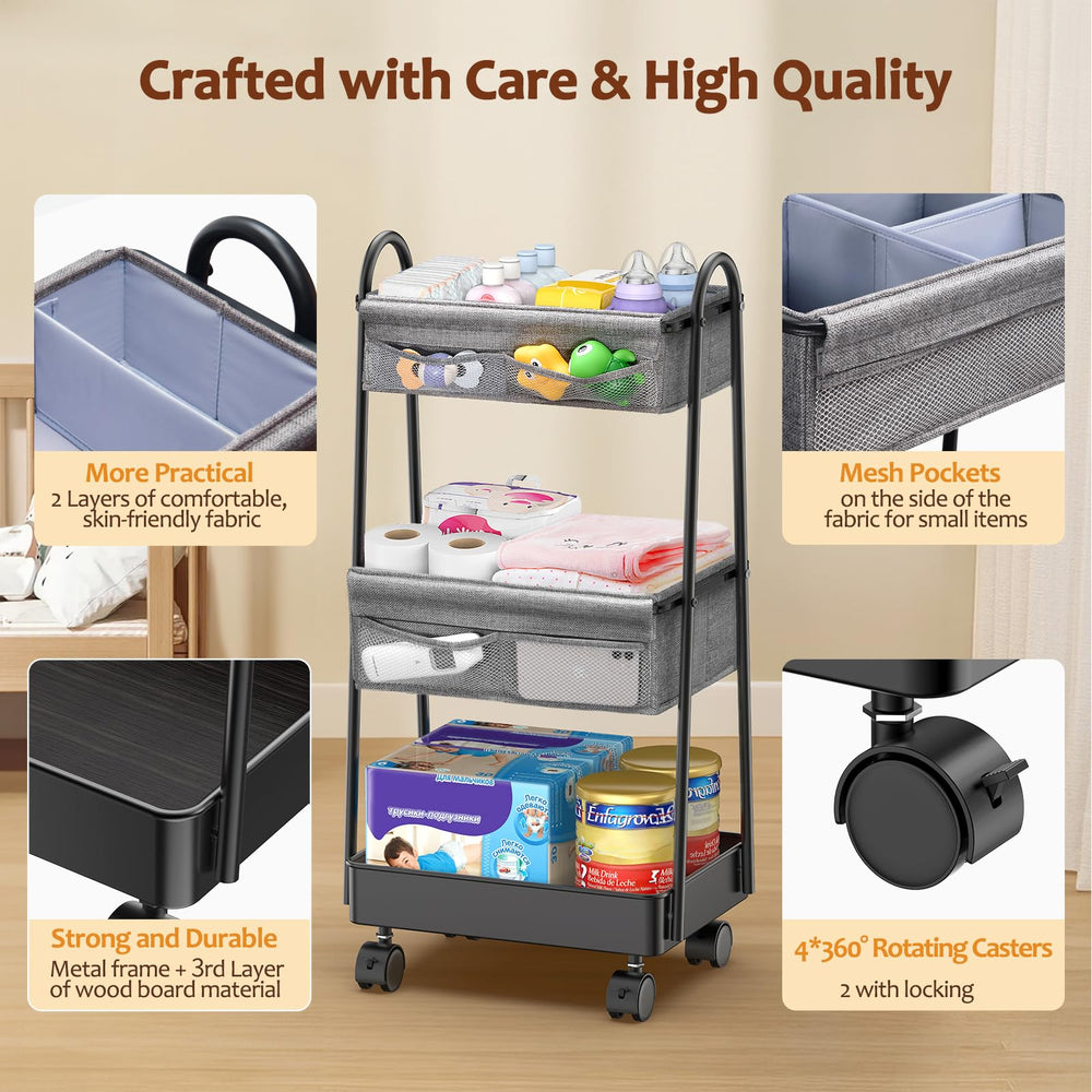 Modanais 360-degree wheels enable smooth room-to-room movement