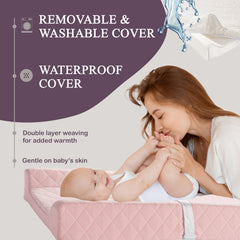 Modera changing pad safety strap for secure, snug baby support during changes.