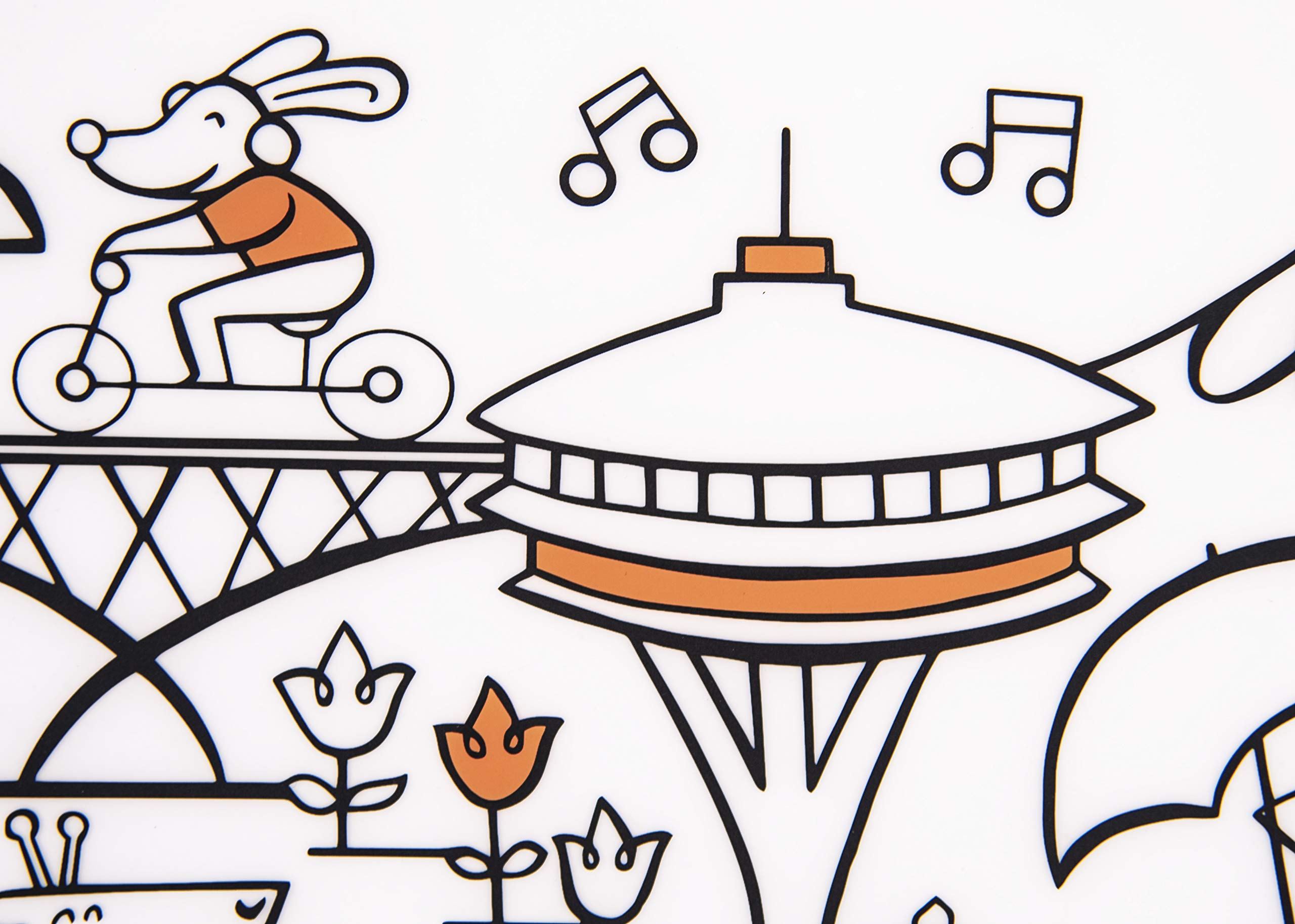 MODERN-TWIST Mark-Mat invites imaginative color and play