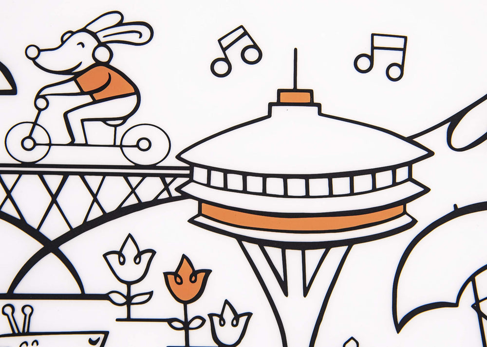 MODERN-TWIST Mark-Mat invites imaginative color and play