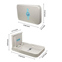 Modundry durable HDPE material image underscores long-lasting, easy-clean construction.