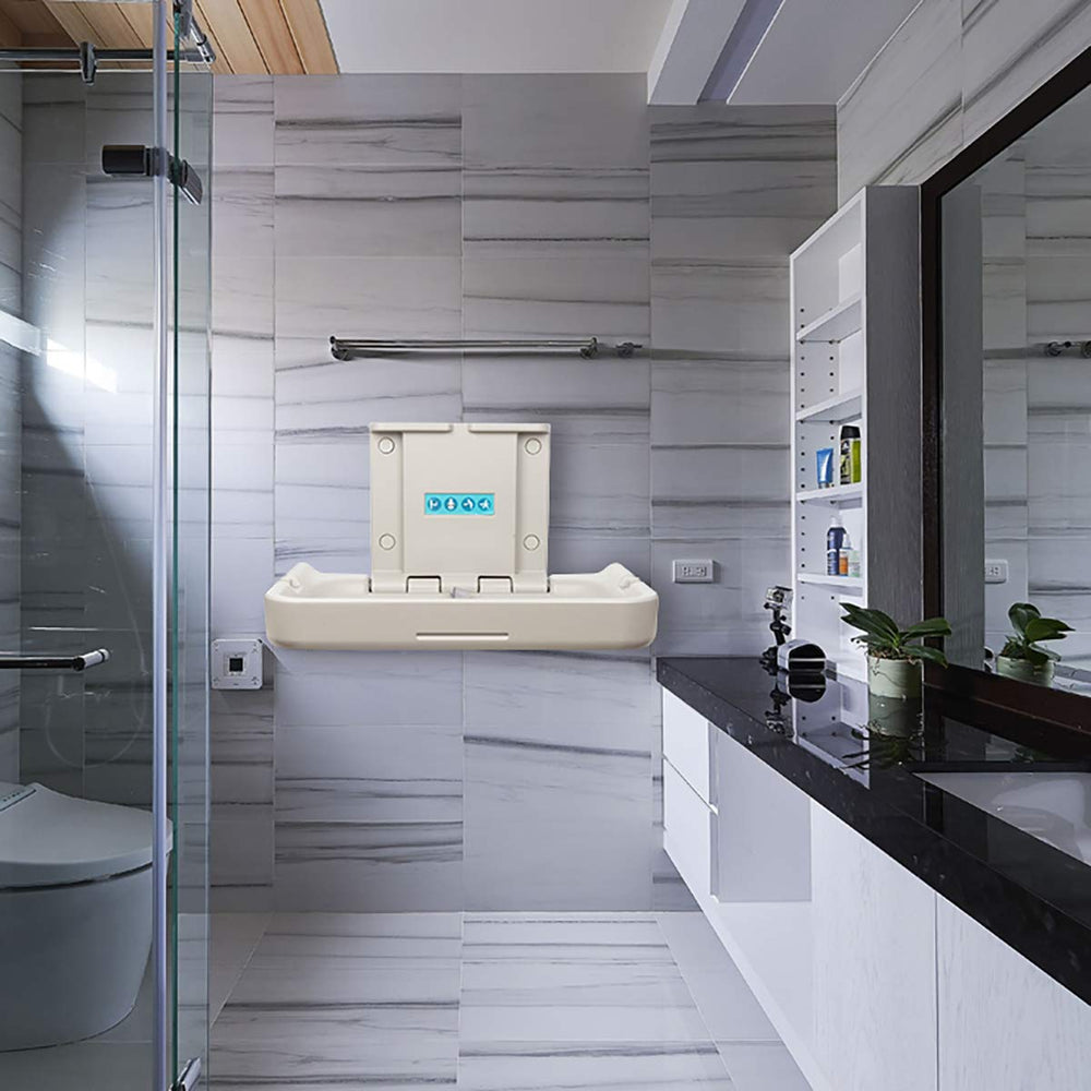 Modundry wall-mount backplate illustrates quick installation in commercial spaces.