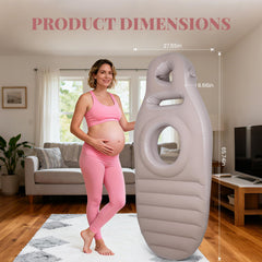 MOELUM pillow with electric pump inflates quickly for adjustable firmness.