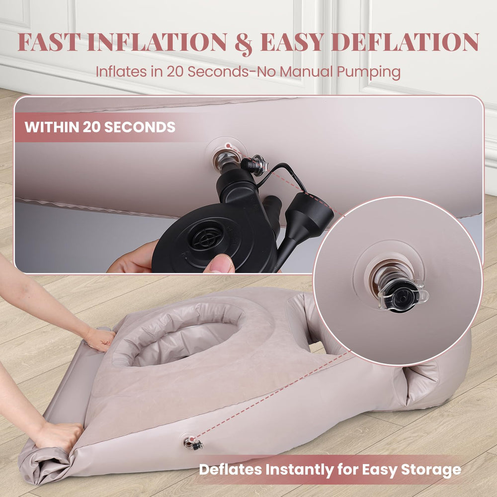 MOELUM pillow is portable, transitioning from travel to home use.