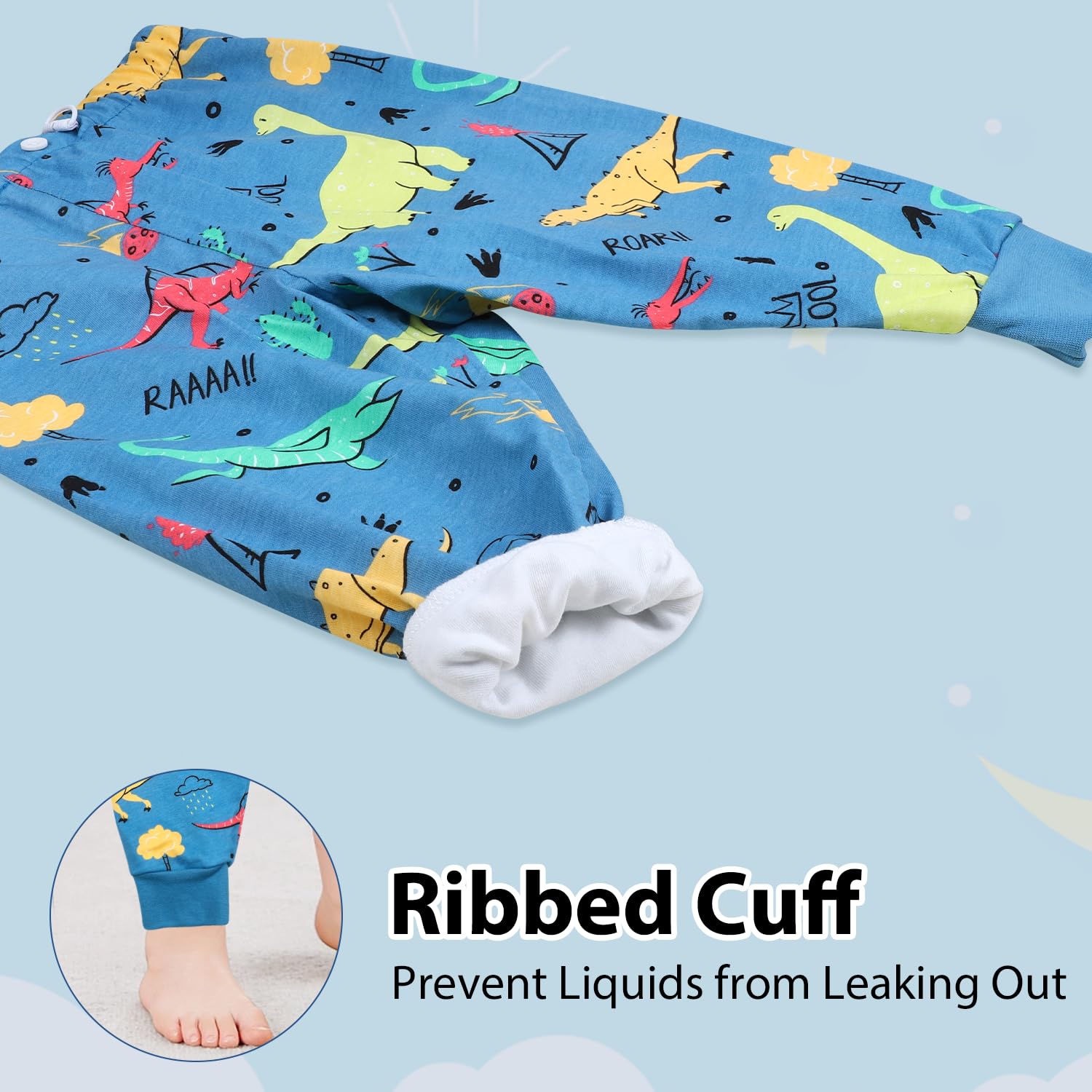 MOEMOE BABY soft cotton outer layer for gentle skin contact