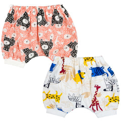 MOEMOE BABY leakproof bedwetting diaper pants pink pack flatlay for night protection