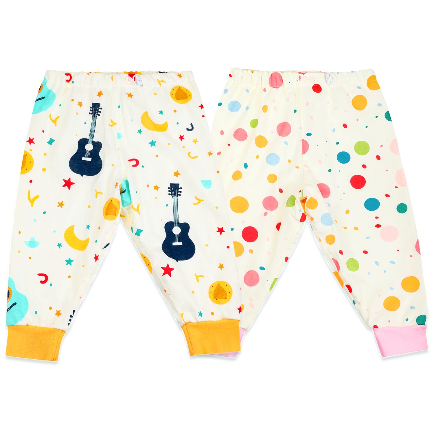 MOEMOE BABY waterproof diaper pants flatlay showing soft cotton outer and leak protection
