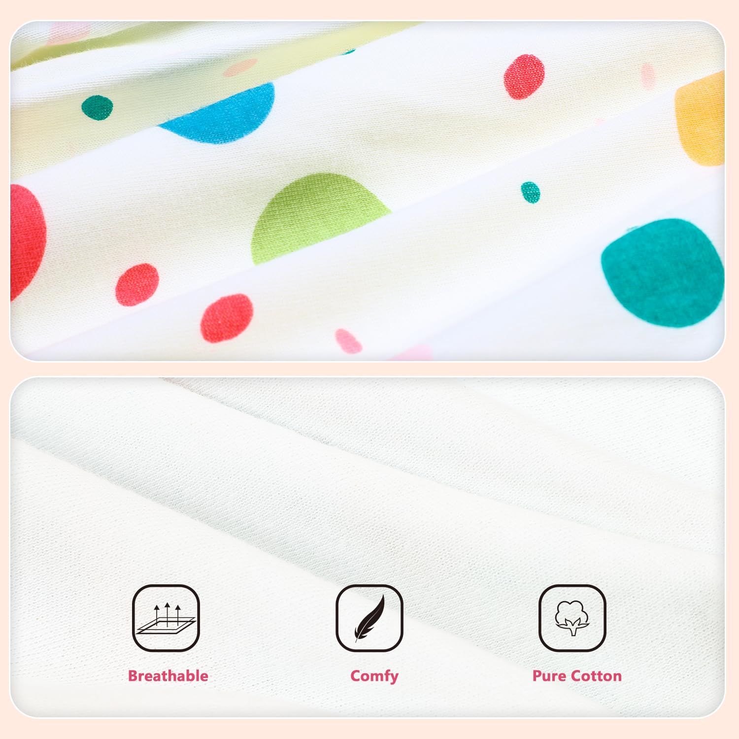 MOEMOE BABY diaper pants ribbed cuffs close-up showing secure leg openings for leakage prevention