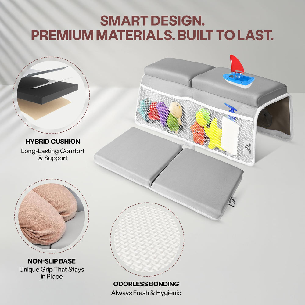 Mohmoud machine washable kneeler and rest pad with quick-dry design