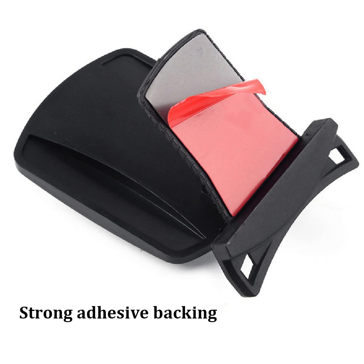 Moioee easy-installation adhesive mirror attaches without tools.
