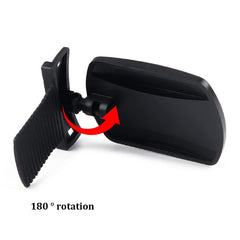 Moioee universal-fit rearview mirror 3.15 x 2.4 inches.