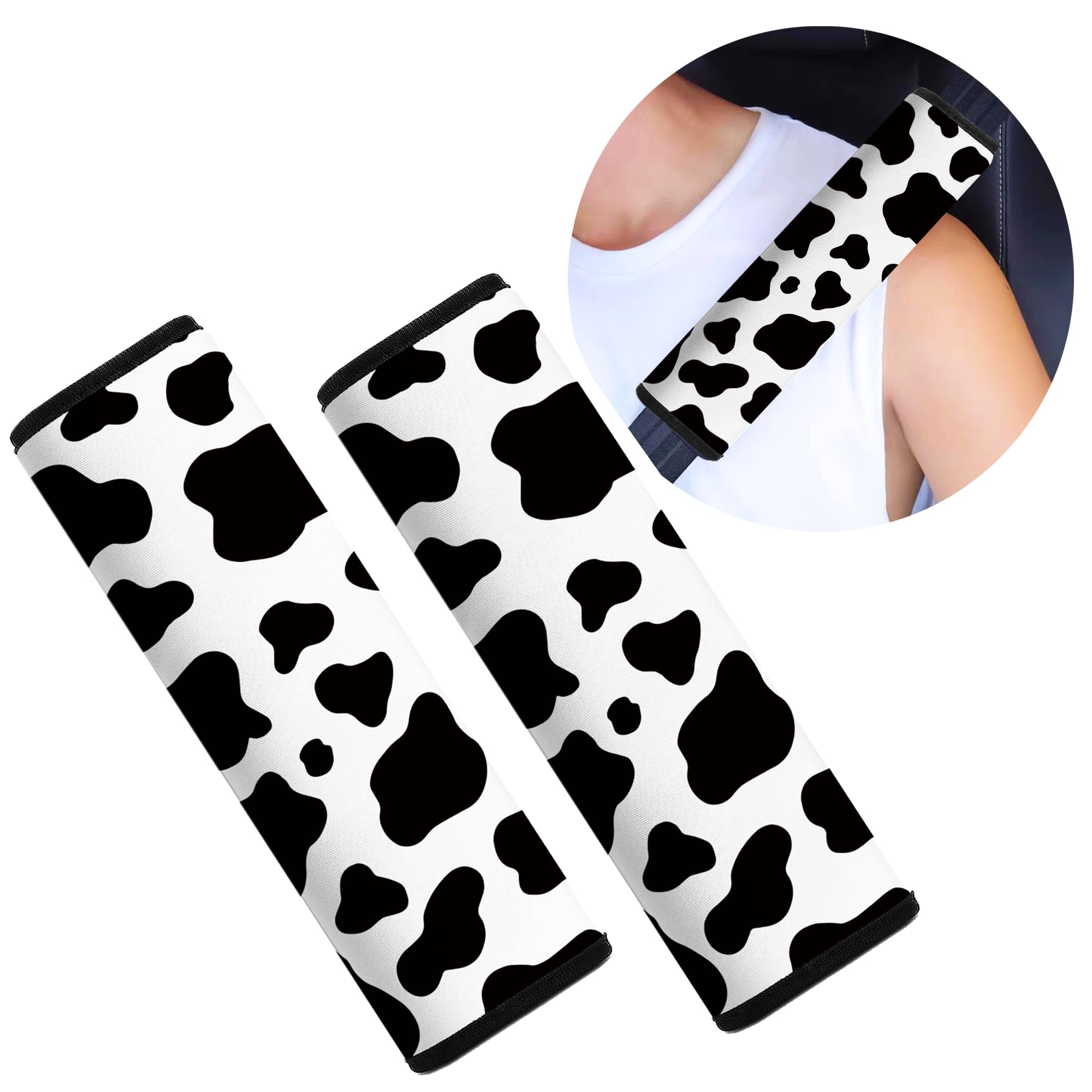 Mokiwala two-pack seatbelt pads showing value and convenience