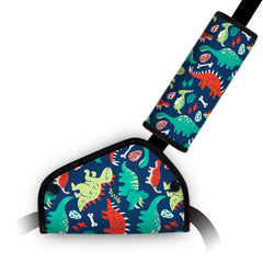 Mokiwala Kids shoulder-belly padding with dinosaur strap cover reduces friction during rides