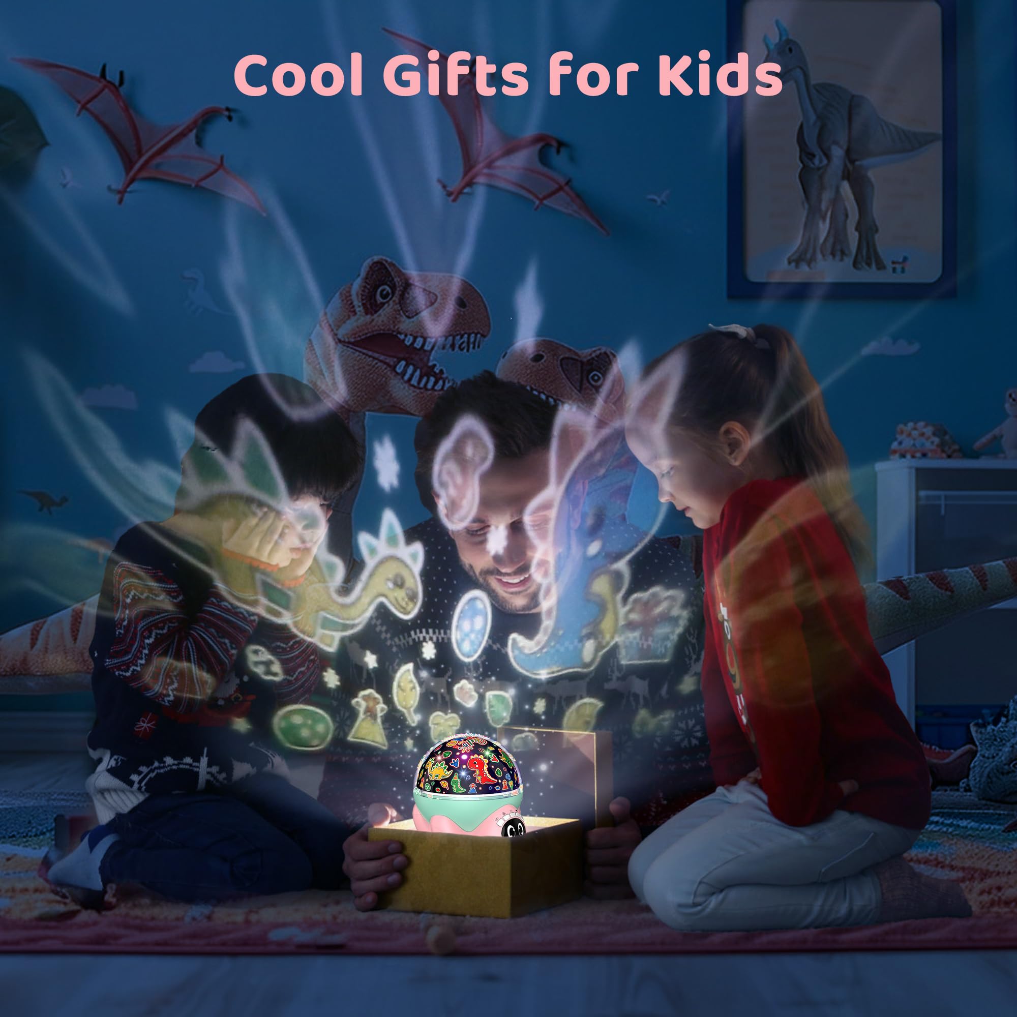 MOKOQI dinosaur night light makes a thoughtful gift for birthdays and holidays